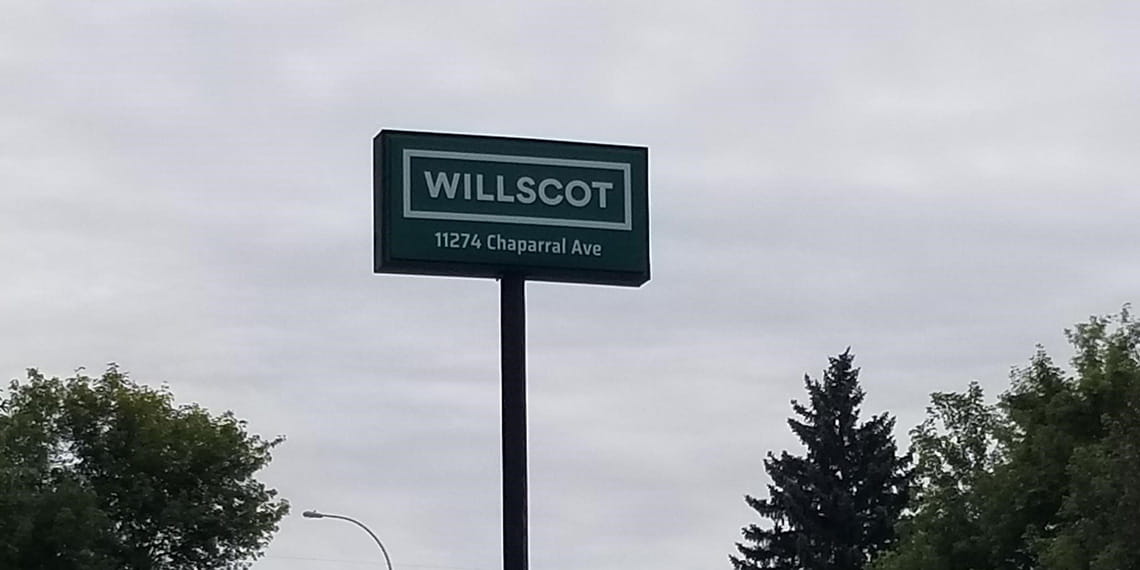 WillScot signage in Minneapolis, MN