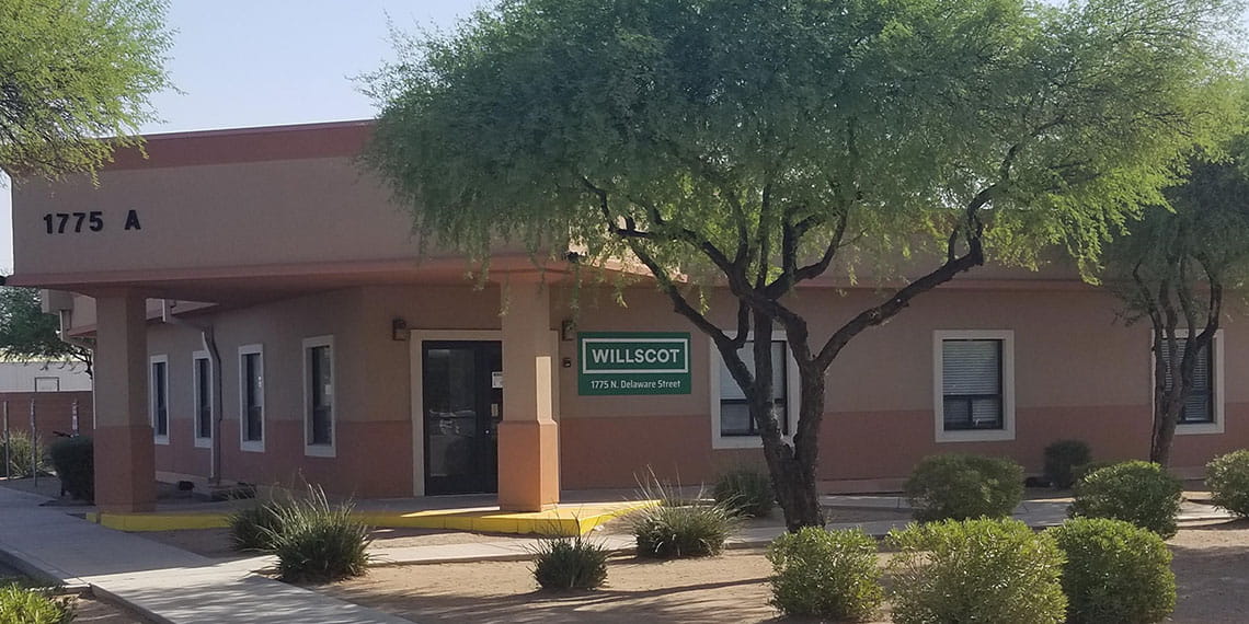 front entrance to WillScot Phoenix, AZ