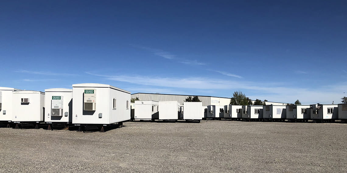 mobile office trailers at WillScot Spokane, WA