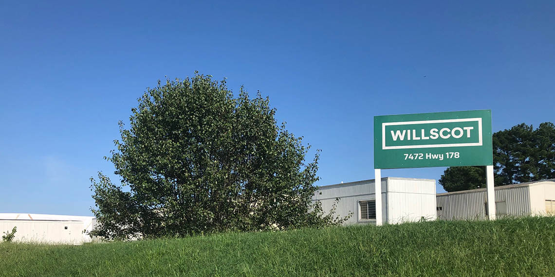 WillScot signage in Memphis, TN