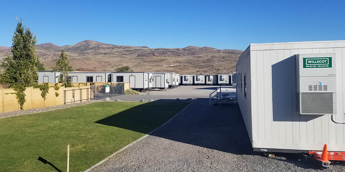 mobile office trailers at WillScot Reno, NV