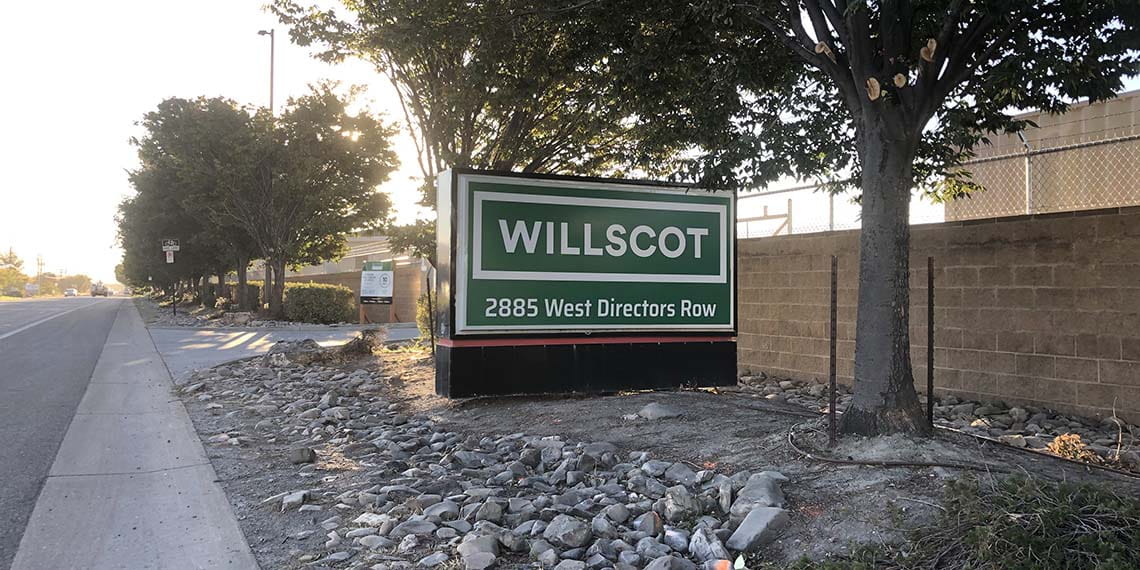 WillScot signage in Salt Lake City, UT