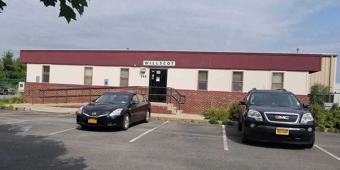front entrance to WillScot Syracuse, NY