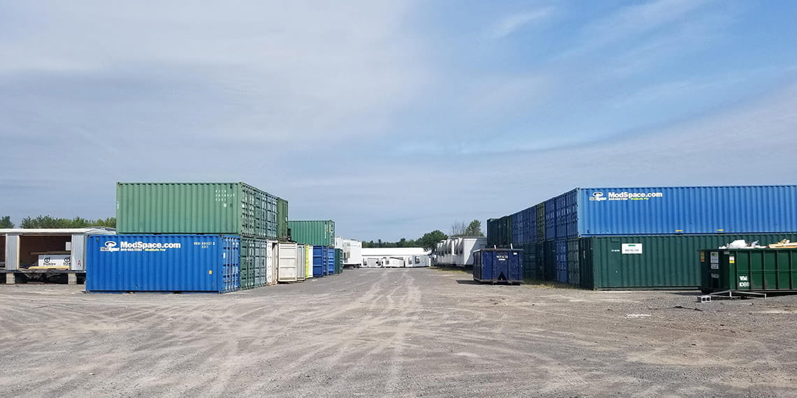 portable storage containers at WillScot Syracuse, NY