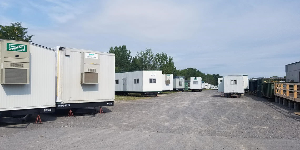 mobile office trailers at WillScot Syracuse, NY