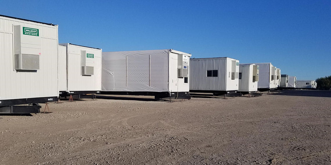 mobile office trailers at WillScot Tulsa, OK